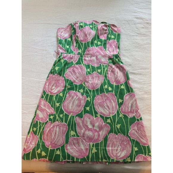 Lilly Pulitzer Women's Tulip to Tango Strapless dress, Size 4. - Picture 2 of 6